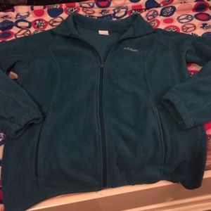 Women's Columbia fleece jacket-Sold